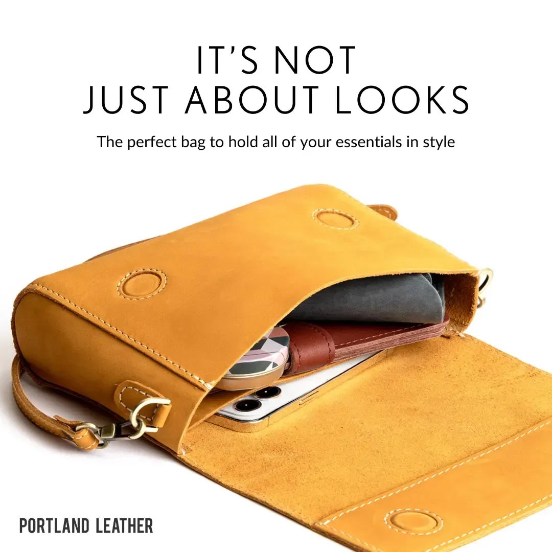 🔥LAST DAY 49% OFF- 👜 Premium Leather Crossbody Bag – Minimalist Style, Everyday Essential