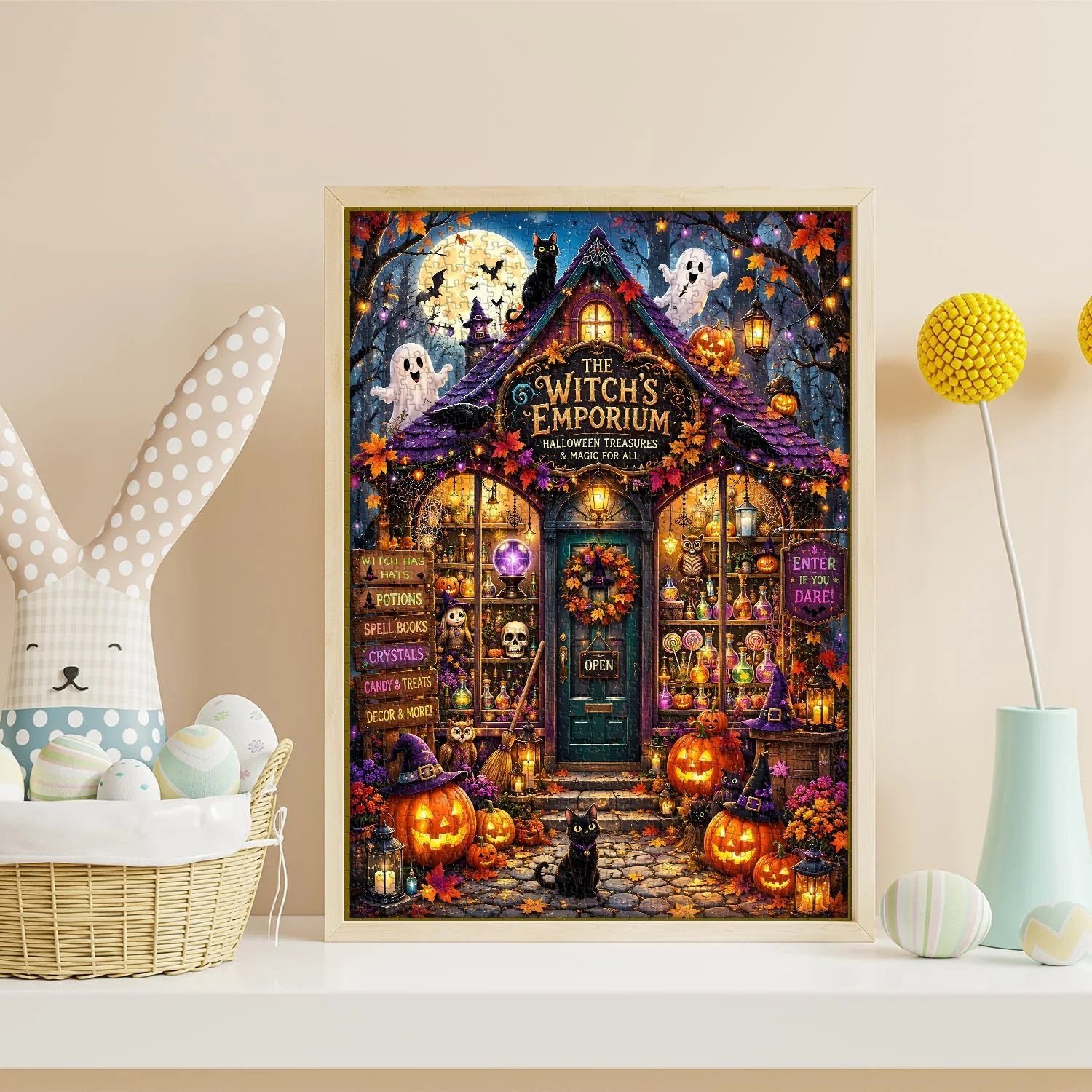 🔥49% Off Last Day - 👻The Witch’s Emporium Jigsaw Puzzle 1000 Pieces