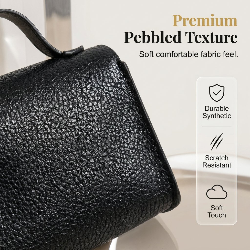 Mini Square Bag Pendant - High Quality Leather with Colorful Strap, Cute Car Keychain & Bag Charm Accessory