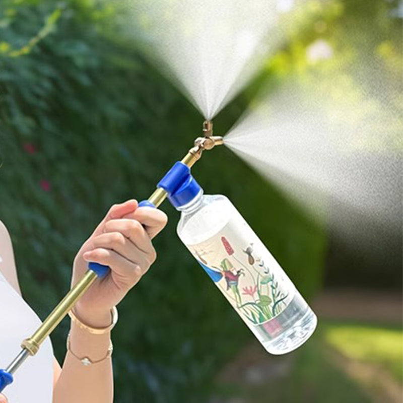 Dual Nozzle Bottle Sprayer — Turn Any Bottle Into a Powerful Sprayer in Seconds