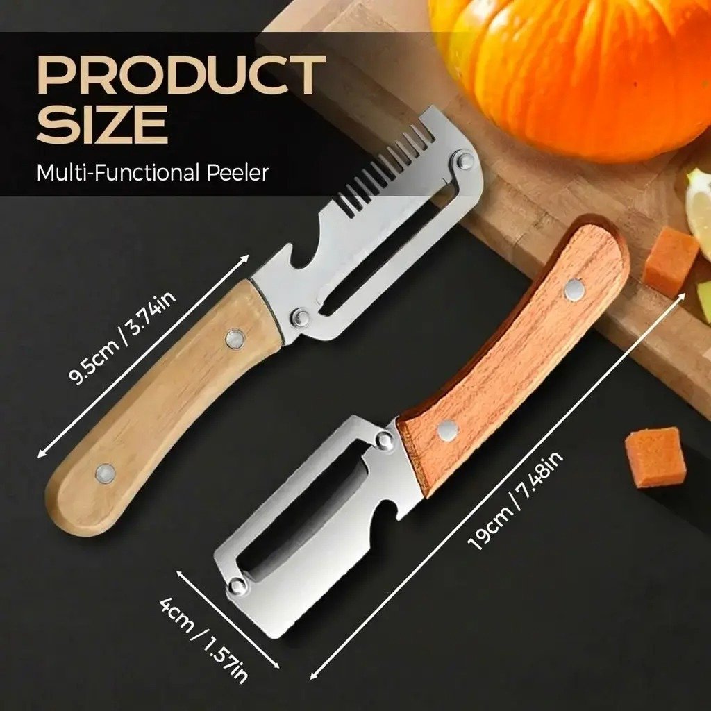 🔥Buy 1 Get 1 Free(2-PACK) 🔪Multi-Functional Vegetable Peeler for Kitchen