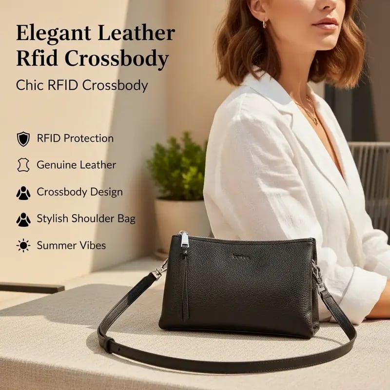 🔥LAST DAY 49% OFF- RFID Crossbody Bag for Women - Stylish Handbag