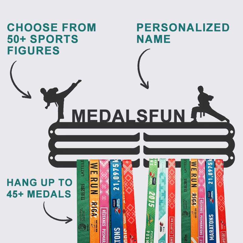 Personalized Sports Medal Hanger