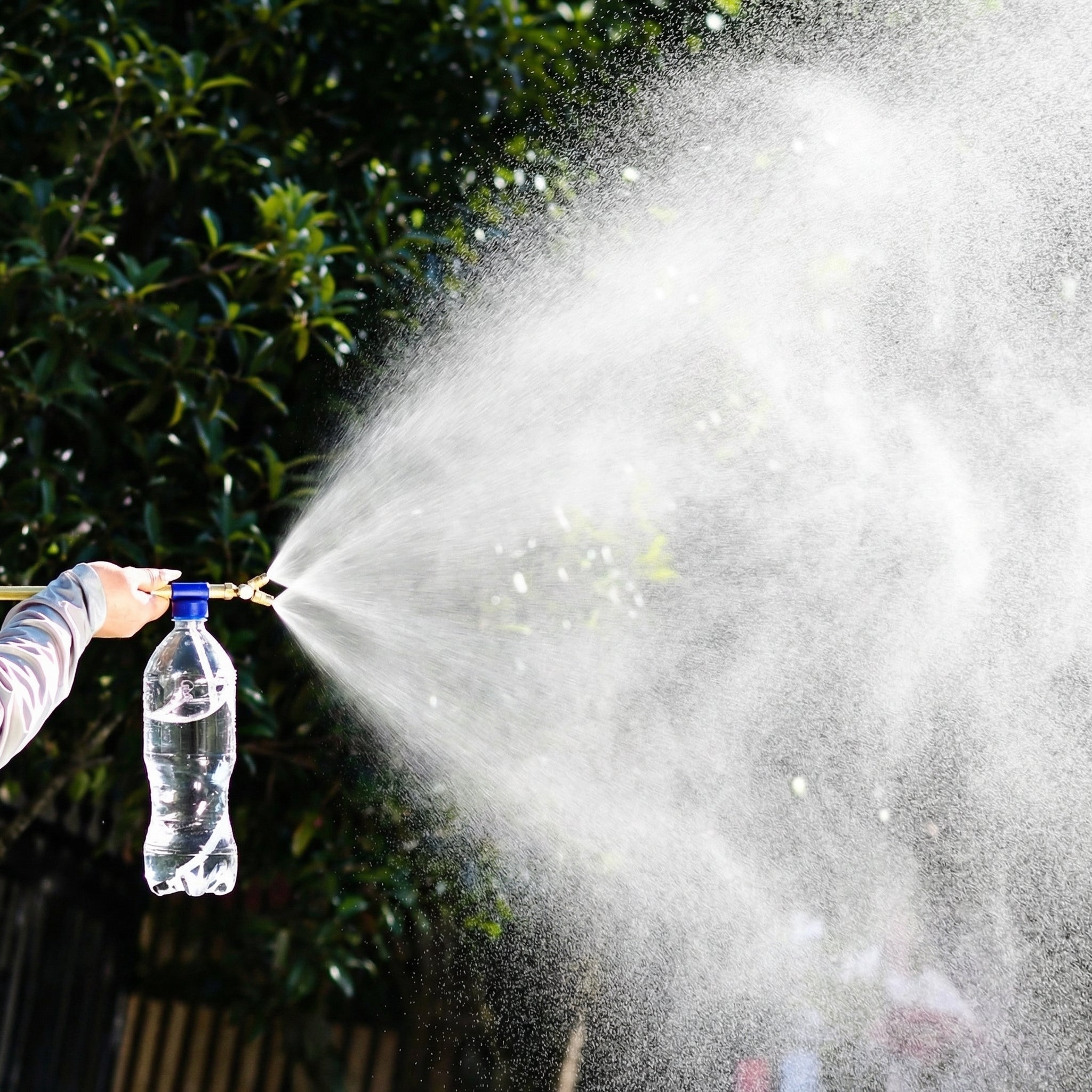 Dual Nozzle Bottle Sprayer — Turn Any Bottle Into a Powerful Sprayer in Seconds