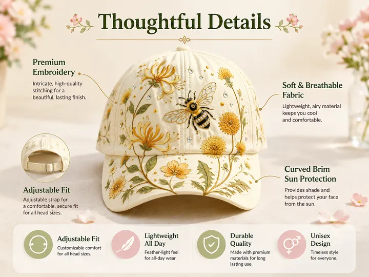 🌸🌿Garden Morning Cap  (✨2026 Limited Edition)