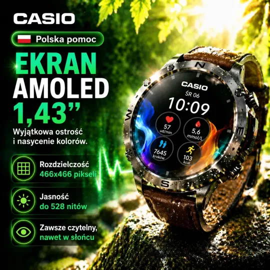 ⌚ CASIO Smartwatch 2026 nowej generacji – inteligentne funkcje i pełna kontrola każdego dnia