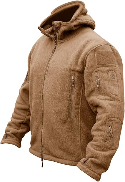 🔥The Last Day 60% OFF🔥Men's Military Tactical Sport Warm Fleece Hooded Outdoor Adventure Jacket Coats