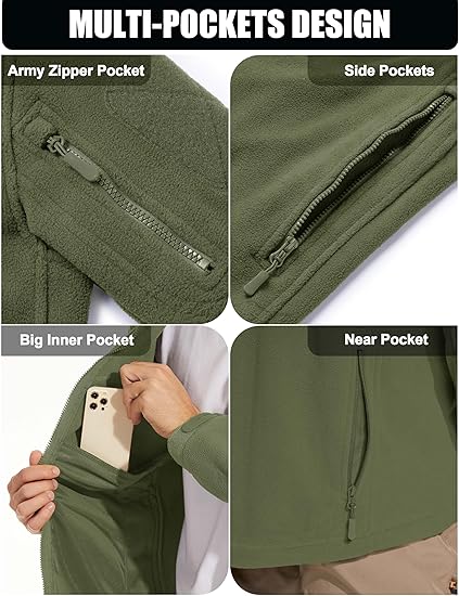 🔥The Last Day 60% OFF🔥Men's Military Tactical Sport Warm Fleece Hooded Outdoor Adventure Jacket Coats