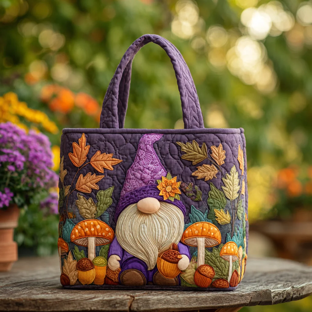 Artistic Vintage Fashion Illustrated Embroidered Shoulder Tote Bag