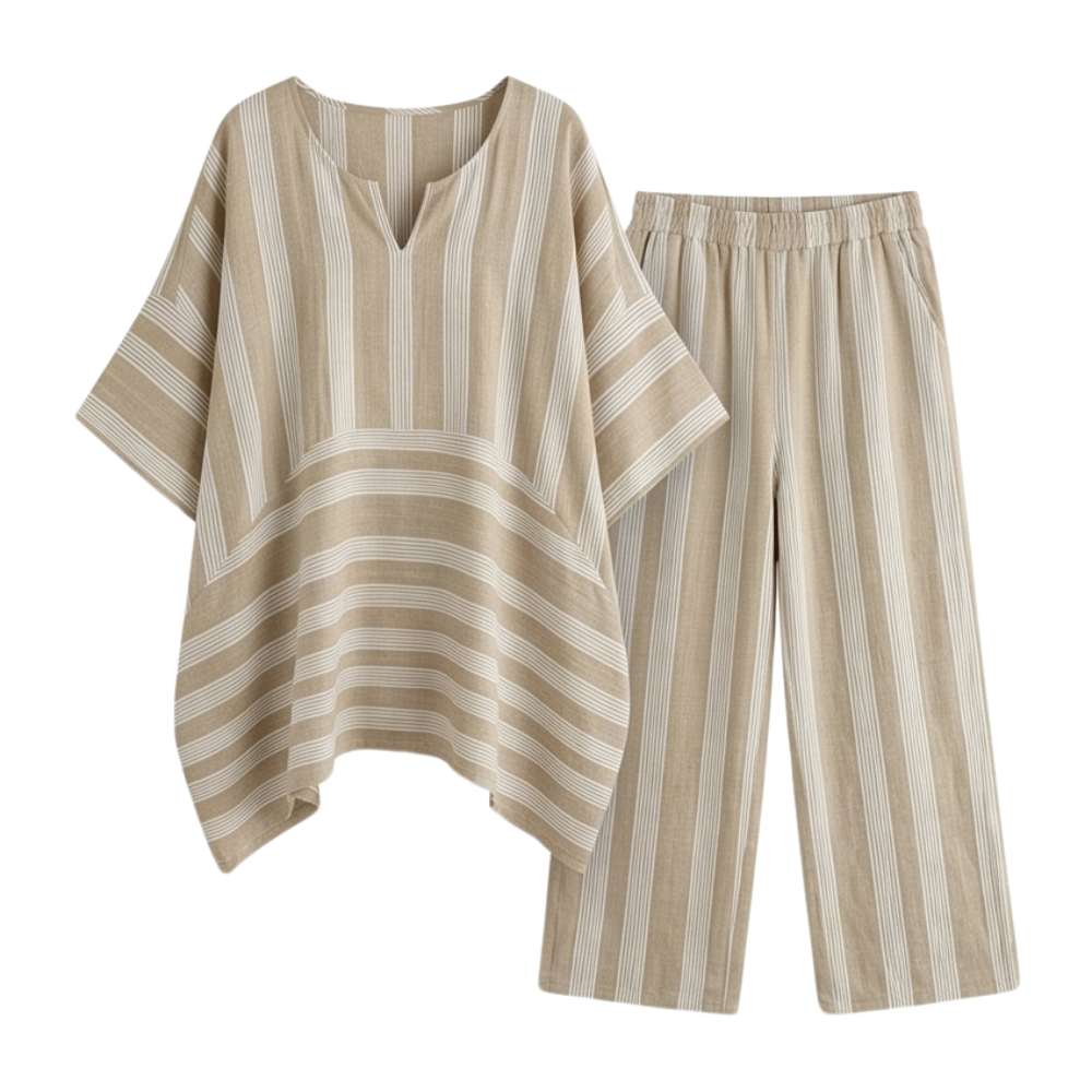 Boho Tunic & Wide-Leg Set