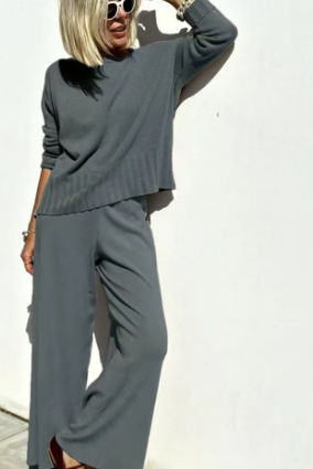 ⏰ LAST DAY SAVE 50% 💥 2025 Hot Sale Soft Cashmere Casual Sweater Suit