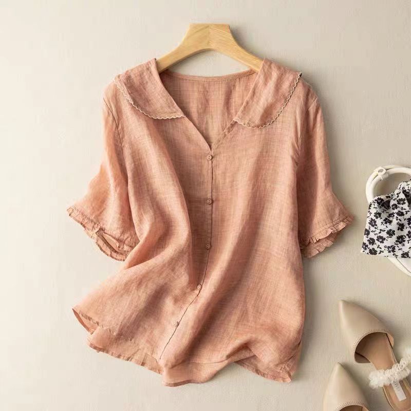Vintage Blouse with Button Detail