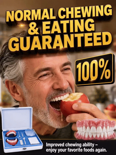 Comfortable and realistic full-mouth dental braces