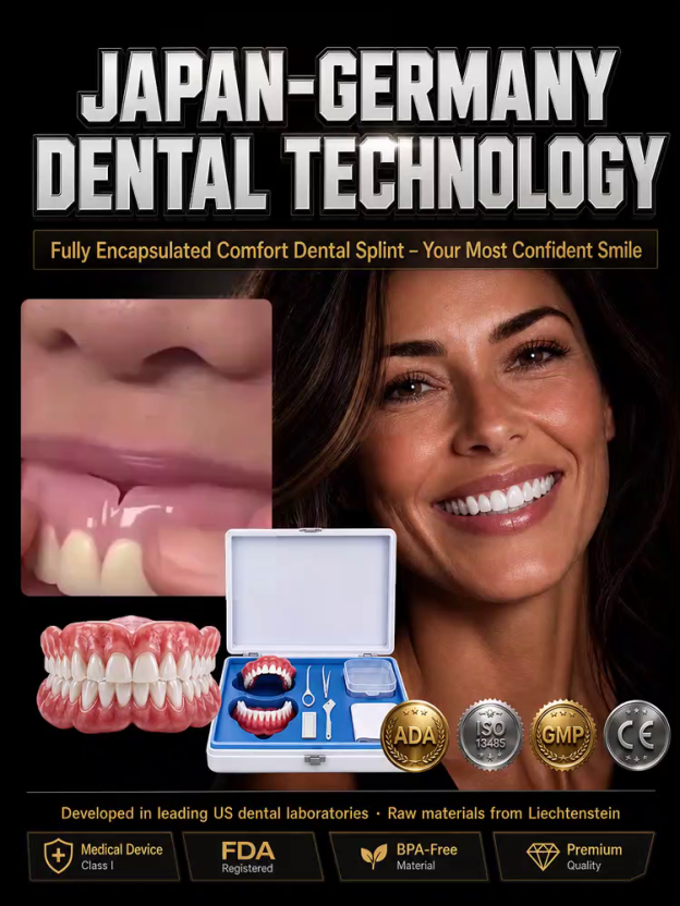 Comfortable and realistic full-mouth dental braces