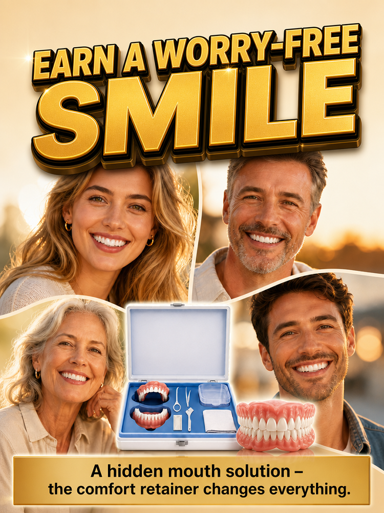 Comfortable and realistic full-mouth dental braces