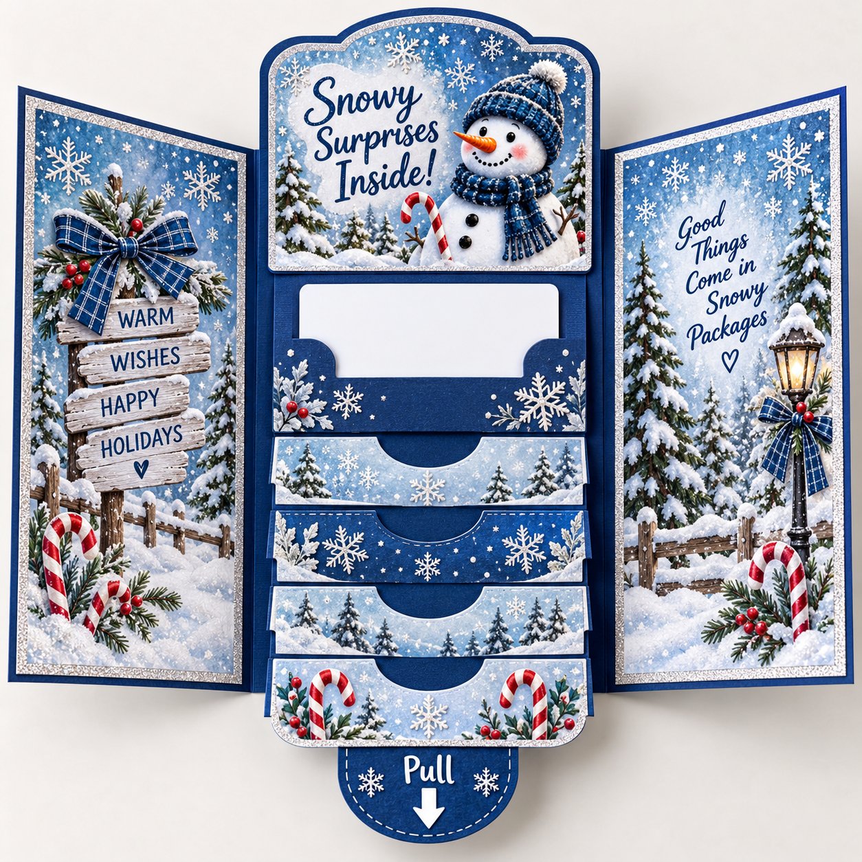⏰ LAST DAY 50% OFF - 2026 New 🎅💳 Waterfall Christmas Gift Card Booklet ✨