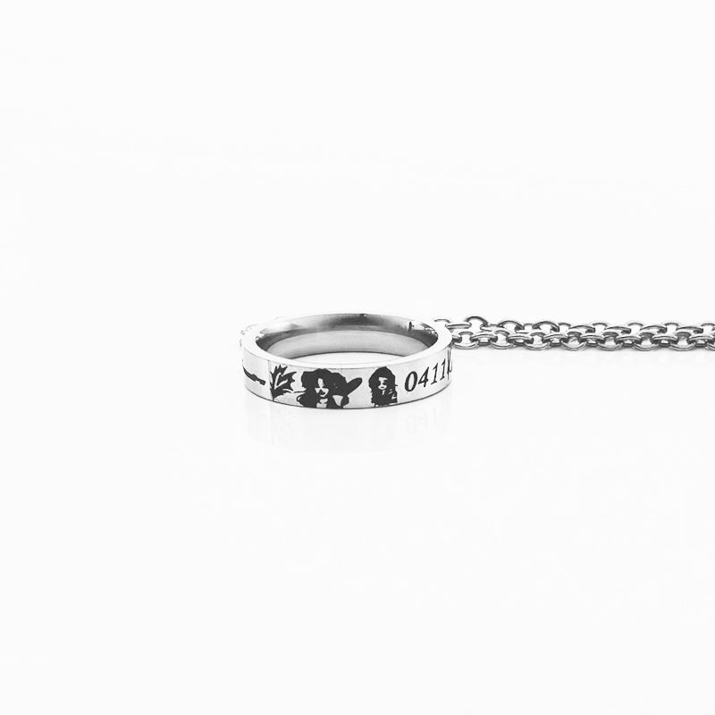 Aespa Karina Fanmade Birthdate Signature Ring-