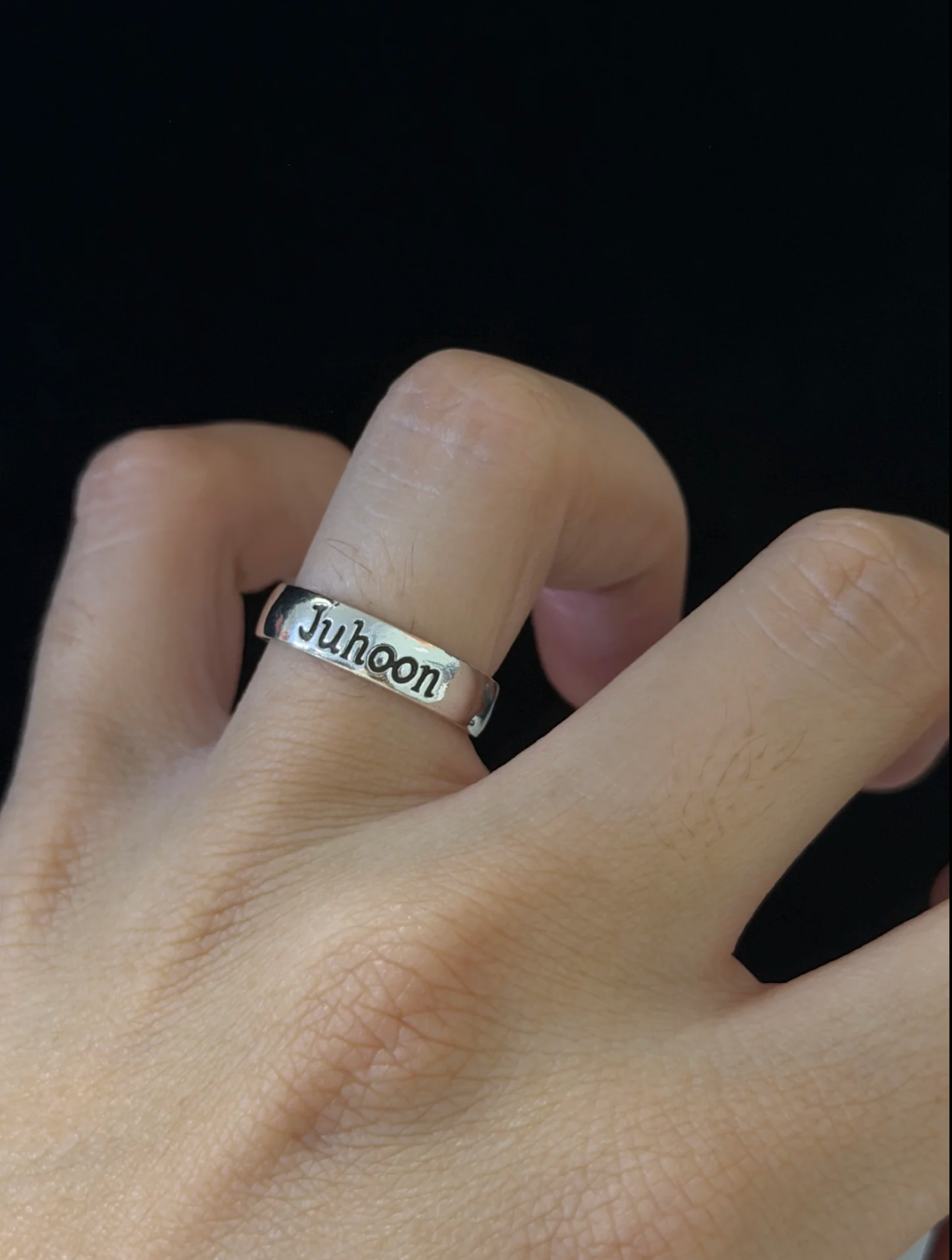 CORTIS Member Name Engraved Adjustable Ring