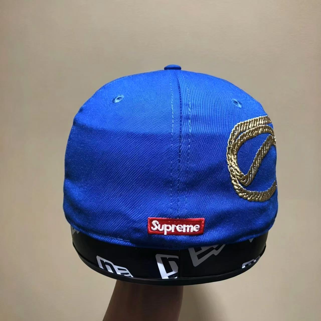 Blue Cap｜Embroidered  supreme style Baseball Custom Cap Hat 
