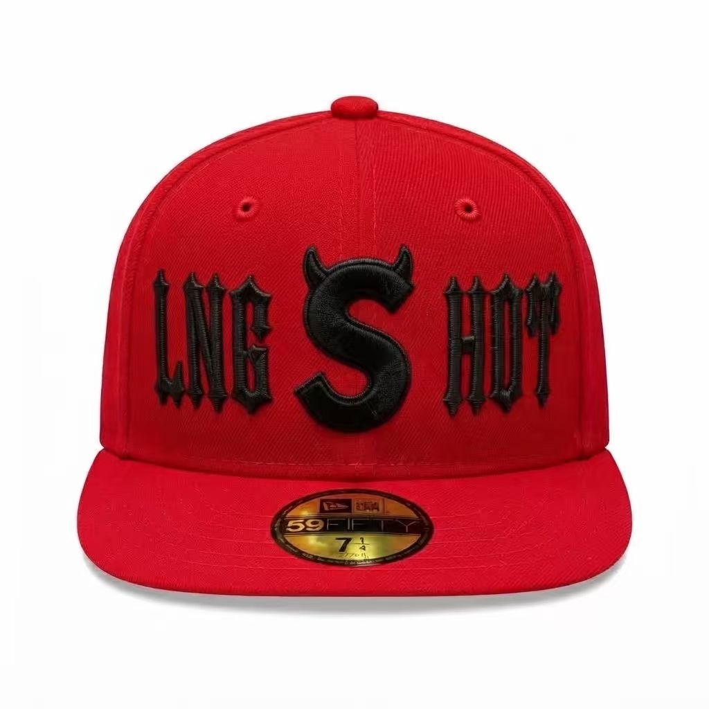 Red Cap｜Embroidered  supreme style Baseball Custom Cap Hat 