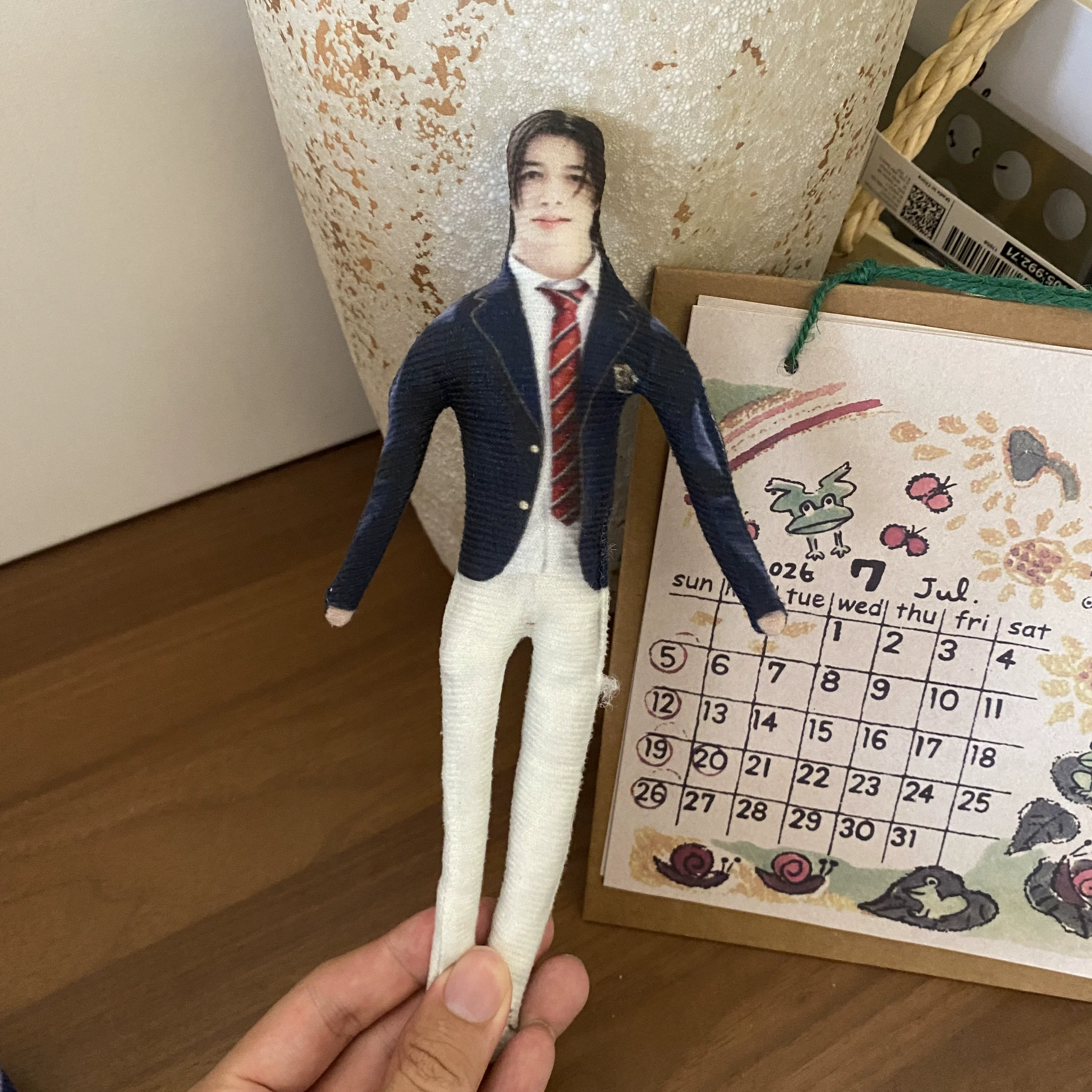 LNGSHOT Kpop Plush Doll 23cm Poseable Articulated Figure Stuffed Toy