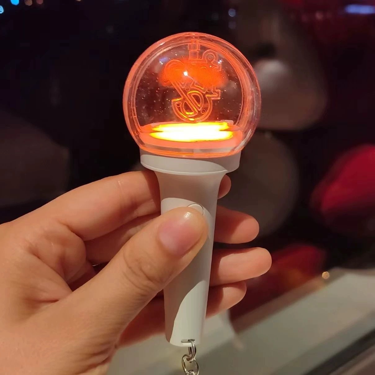 IVE 1st Mini Light Stick inspired Keychain