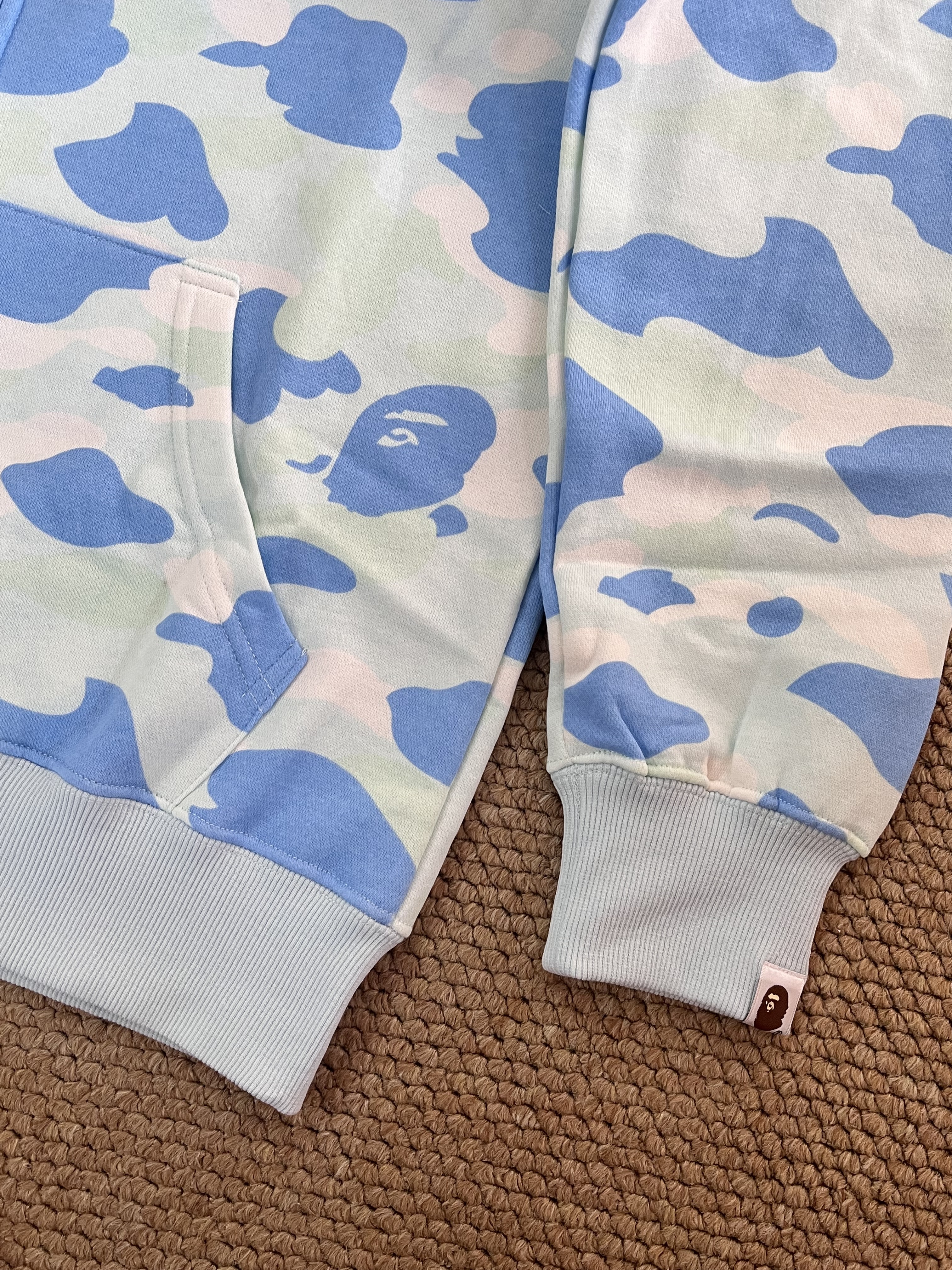 StrayKids Felix BAPE Inspired Bape camo zip-up  hoodie-Stray Kids