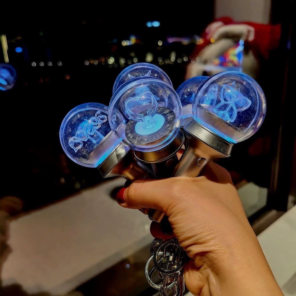 Aespa Inspired Mini Light Stick Keychain