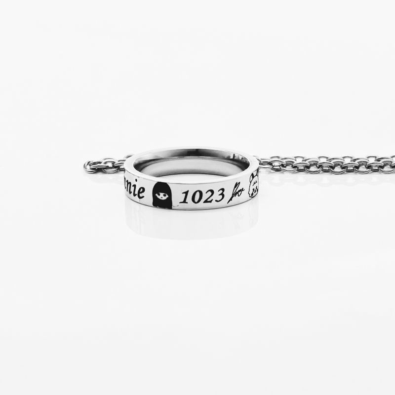 I-DLE Fanmade Birthdate Signature Ring-