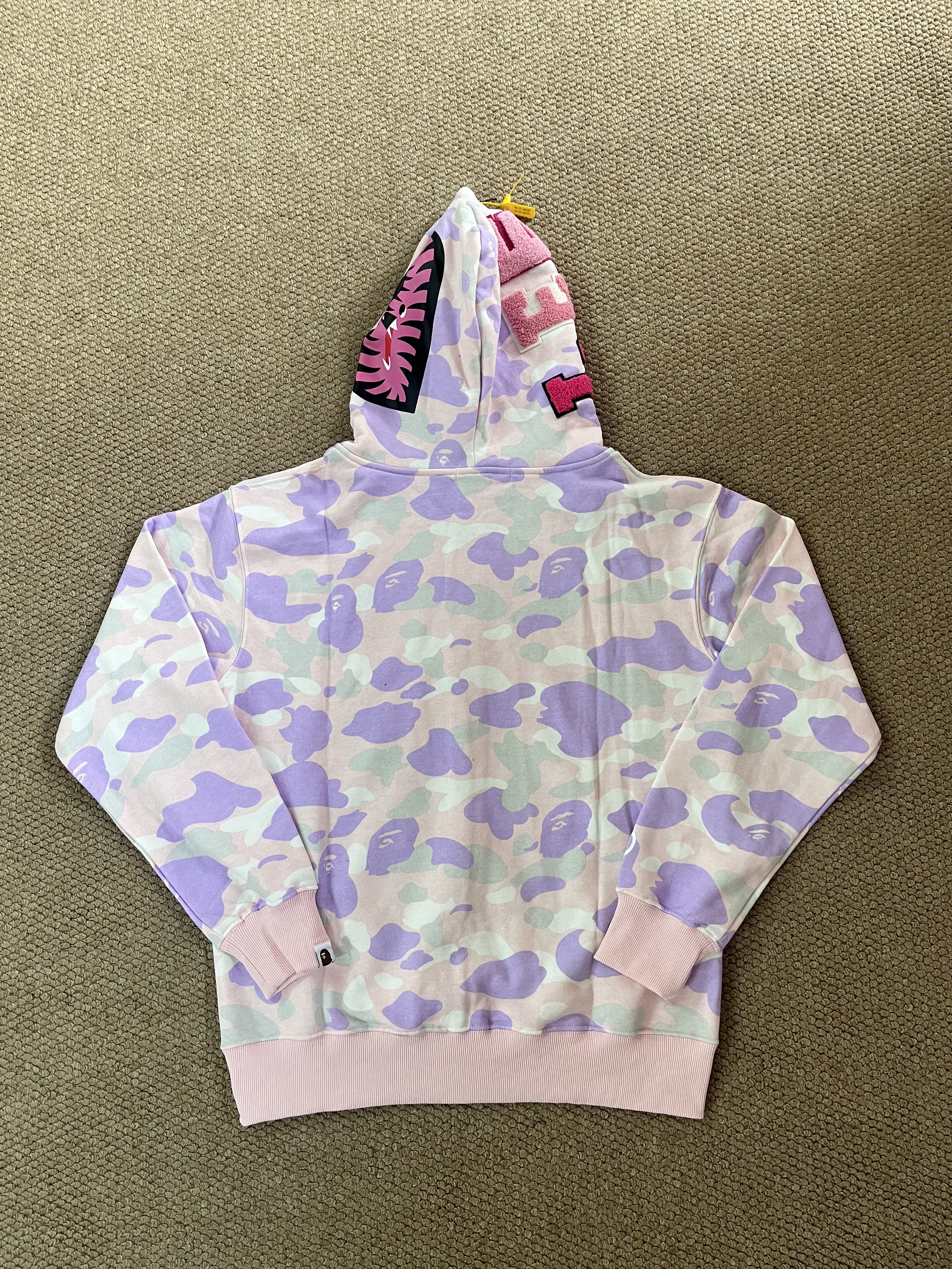 StrayKids LeeKnow BAPE Inspired Bape camo zip-up  hoodie-Stray Kids