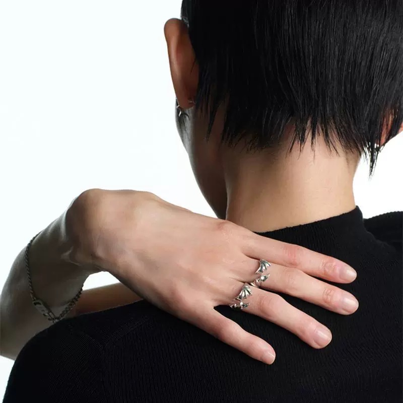 Enhypen 5th  inspired anniversary rings necklace earring fan merchandise gift