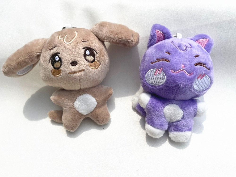 ATEEZ same flash keychain doll charm