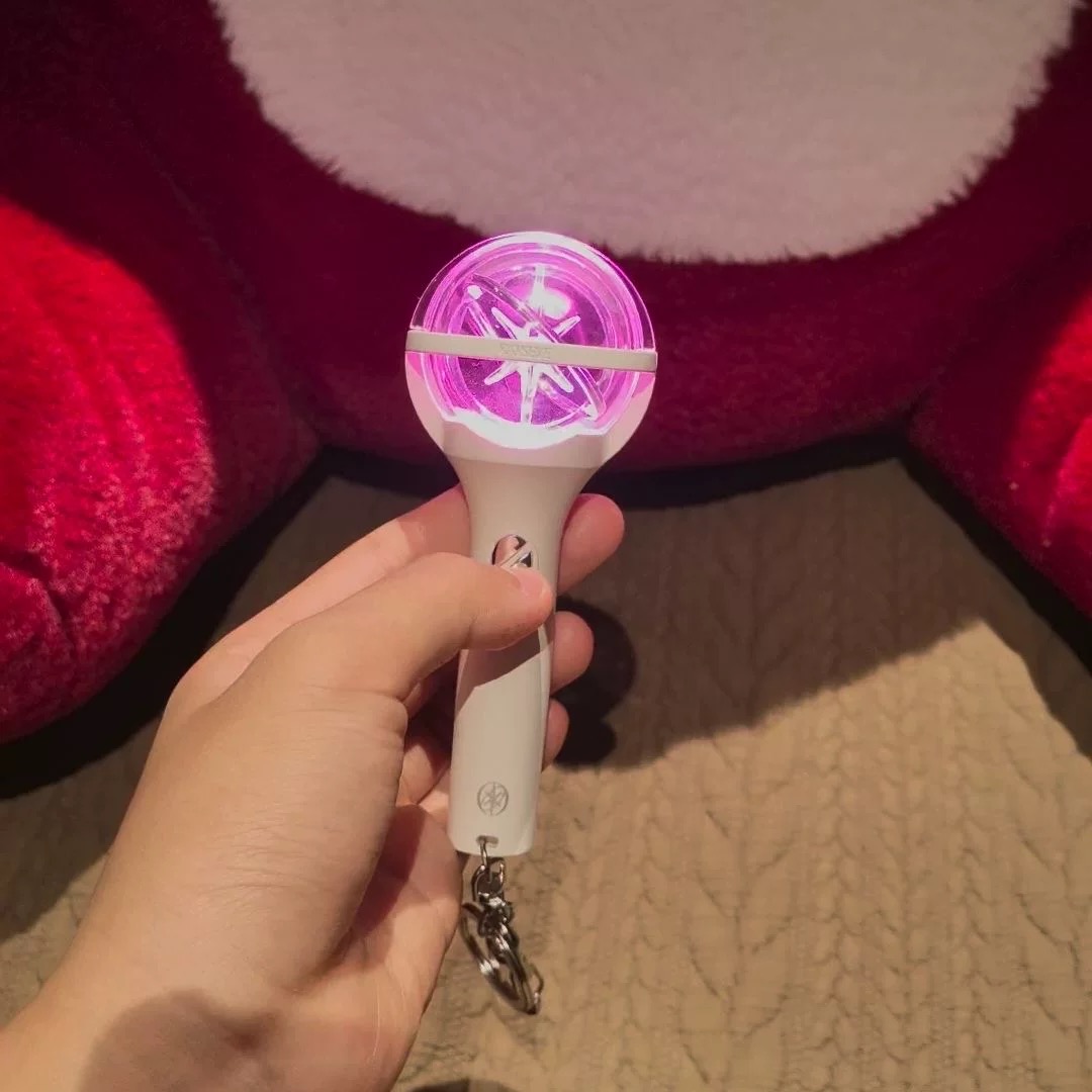 Katseye Inspired Mini Light Stick Keychain