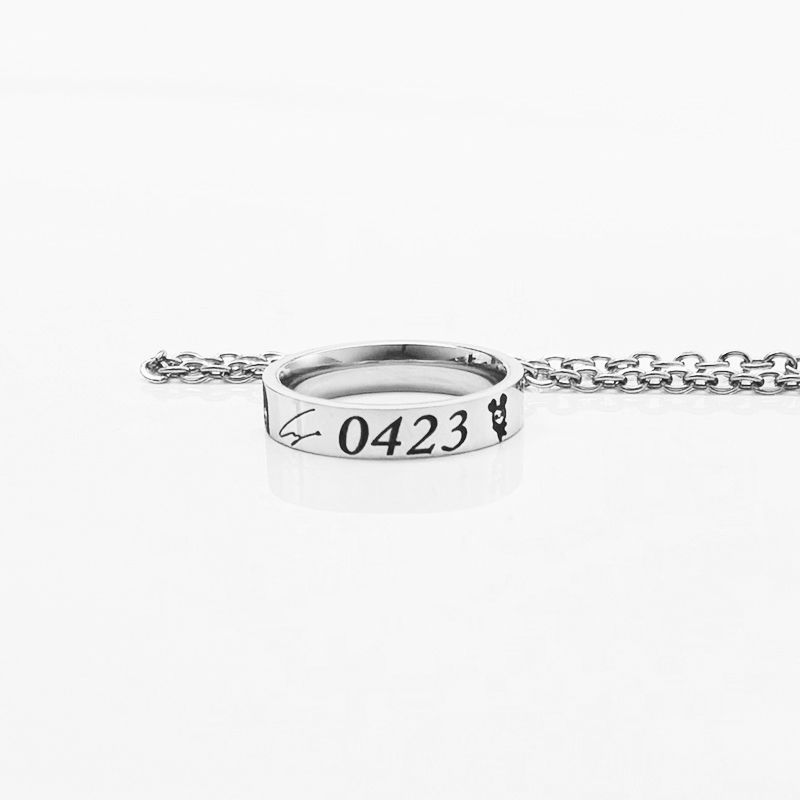 Twice Fanmade Birthdate Signature Ring