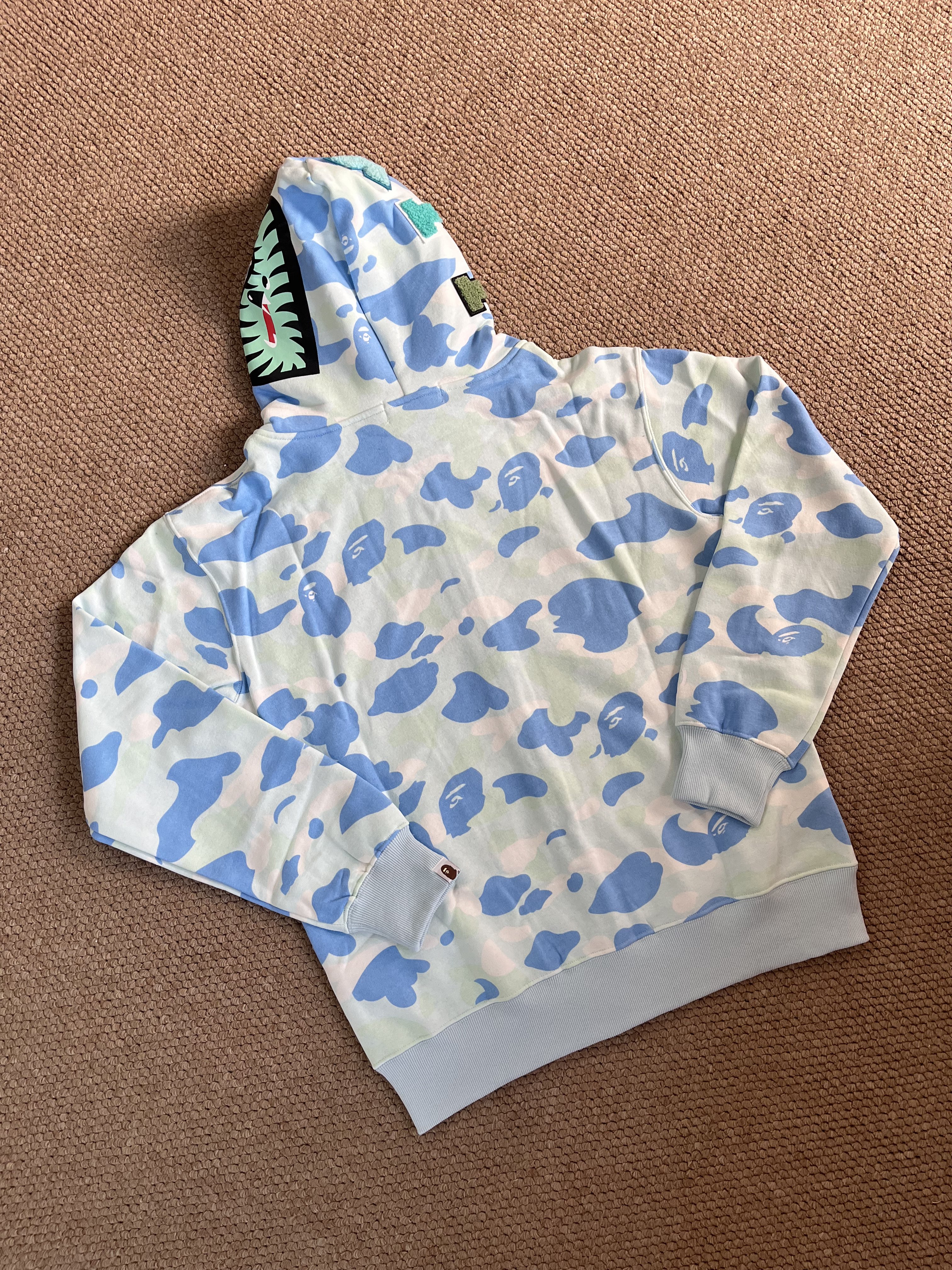 StrayKids Felix BAPE Inspired Bape camo zip-up  hoodie-Stray Kids