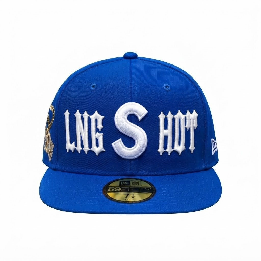 Blue Cap｜Embroidered  supreme style Baseball Custom Cap Hat 