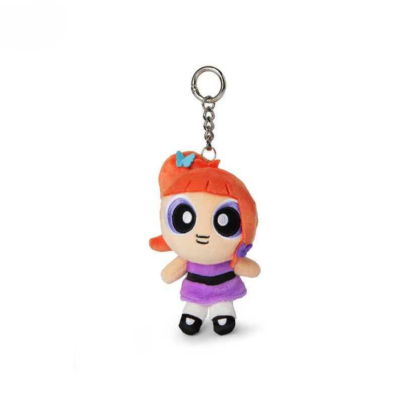 NEWJEANS X LINEFRIENDS Powerpuff Girls inspired Keyring