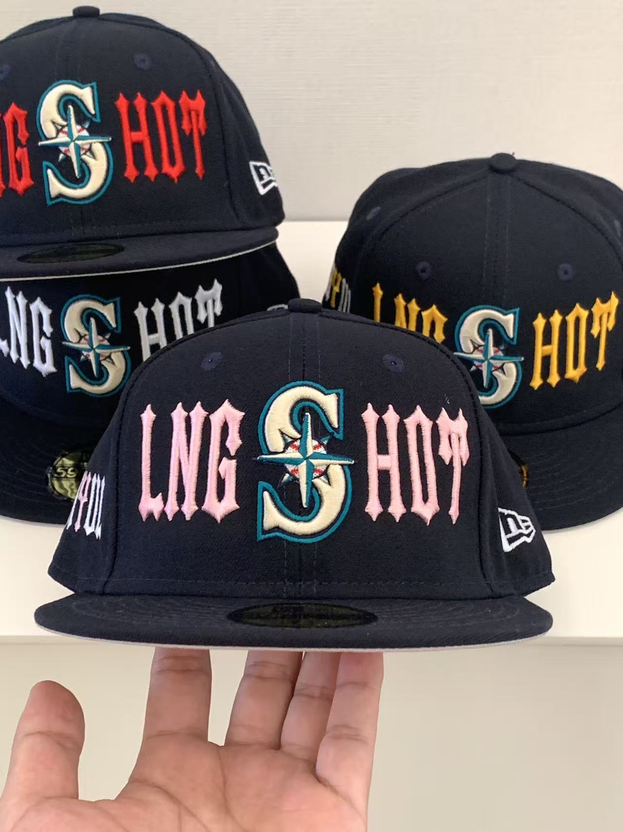 Navy Cap｜Embroidered Baseball Custom Cap Hat 