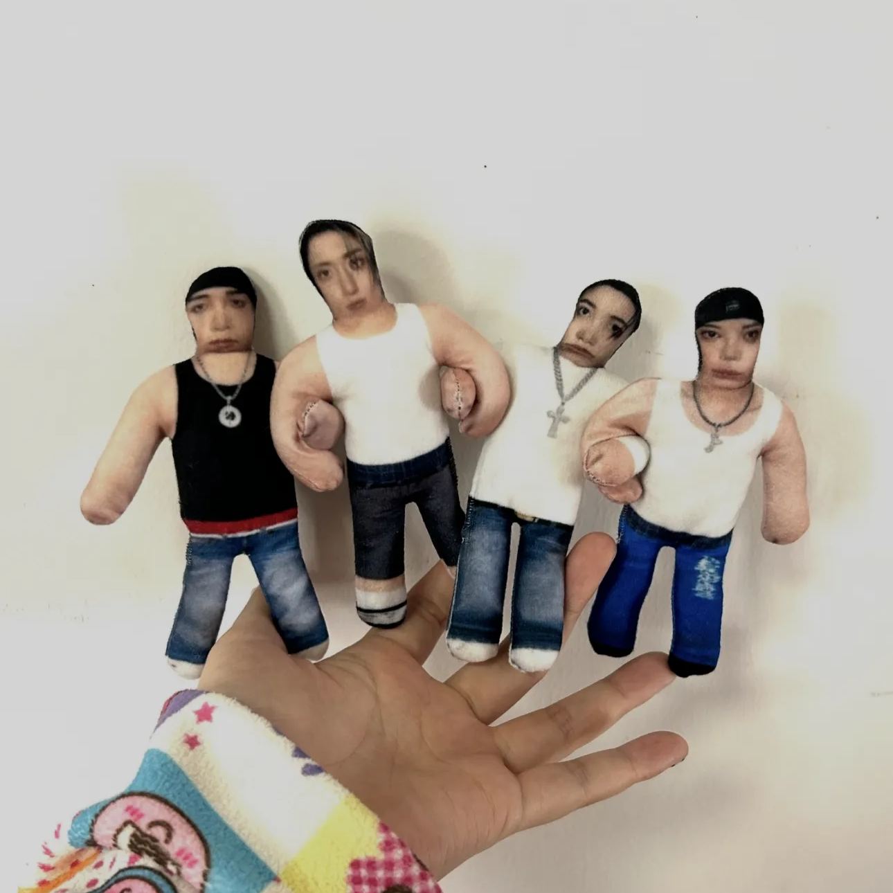 lngshot member inspired Abstract Weirdcore Plush Doll Cloth Doll