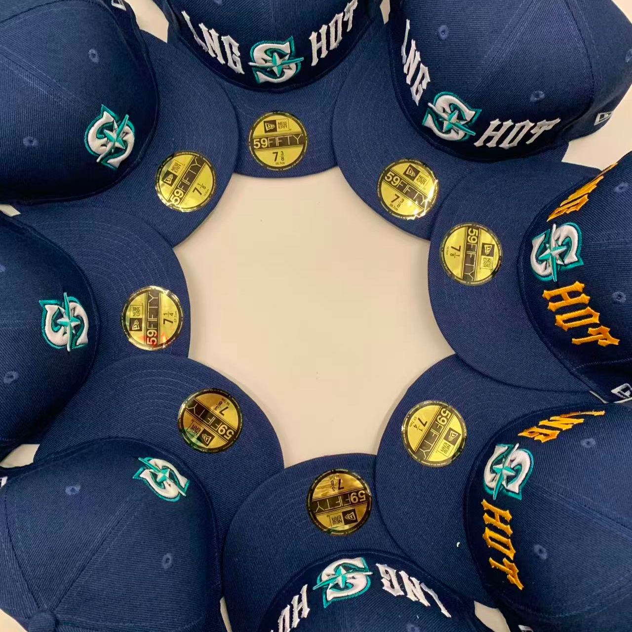 Navy Cap｜Embroidered Baseball Custom Cap Hat 