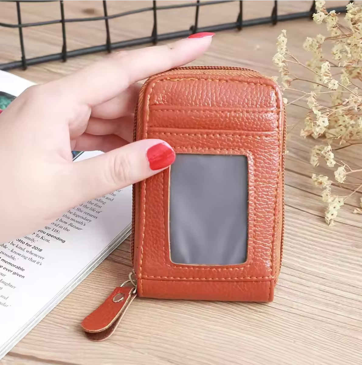 New Arrival RFID Genuine Leather Fashion Card Holder (Buy 2 Free Shipping)