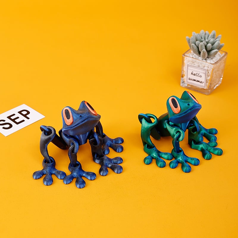 (🌲Early Christmas Sale - 49% OFF) 3D Printed Magnet Frog Toy 🐸