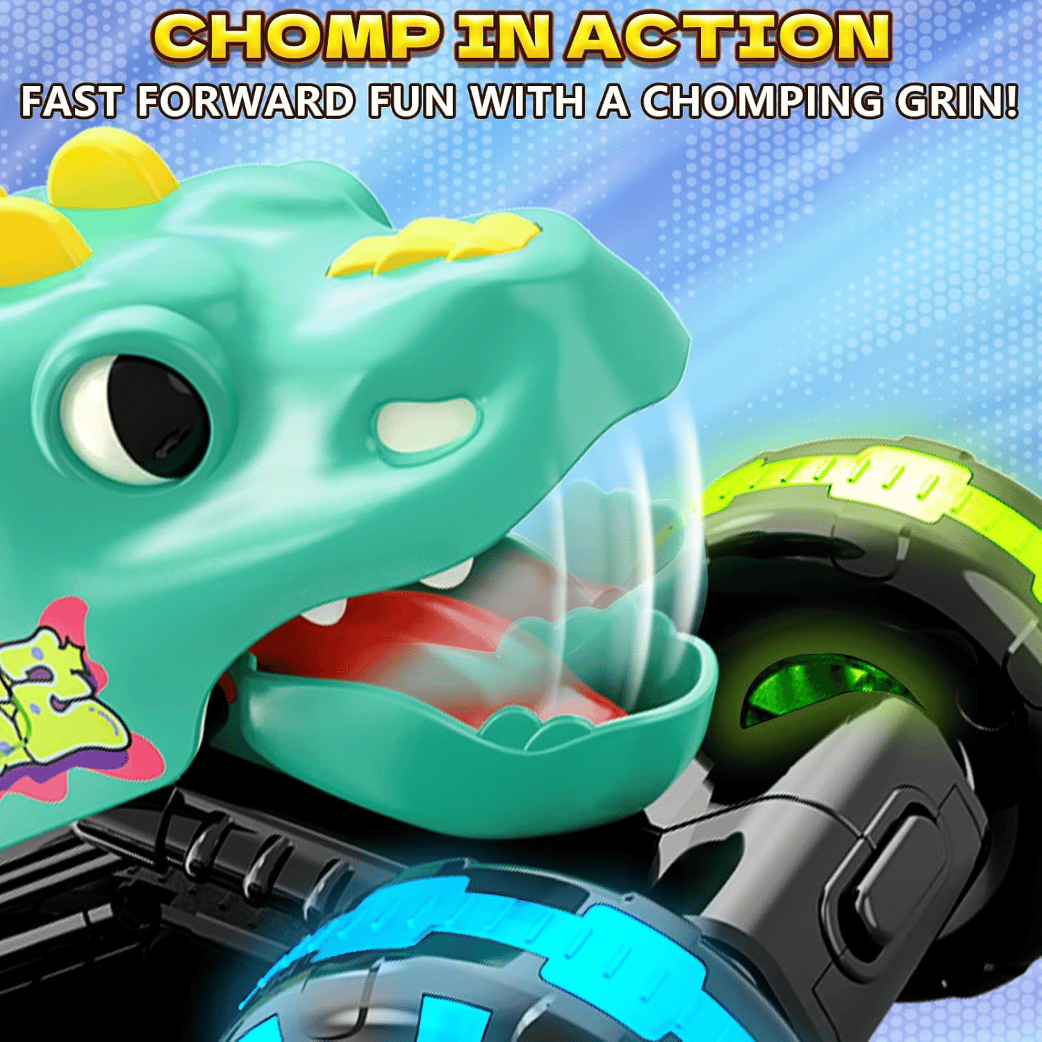 Press & Go Dino Truck Toy