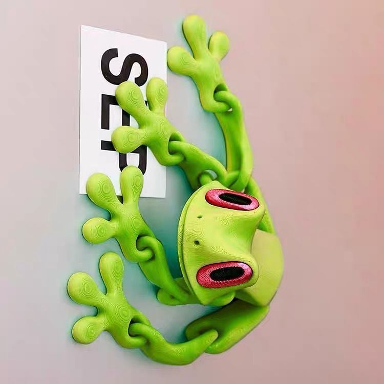 (🌲Early Christmas Sale - 49% OFF) 3D Printed Magnet Frog Toy 🐸