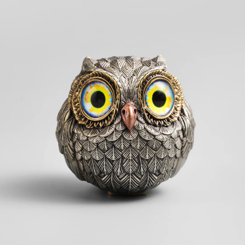 Lucky Owl Guardian - The Wise Watcher of the Felt