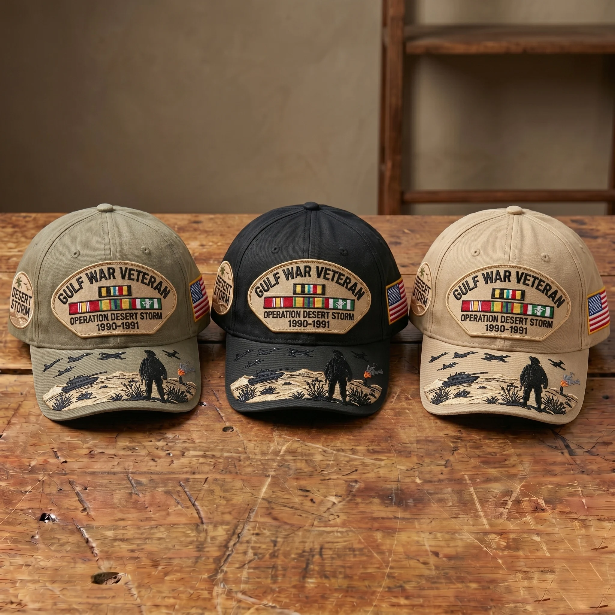 Last Day Promo: 49% OFF 🎖️ - Gulf War Veteran Tribute Cap