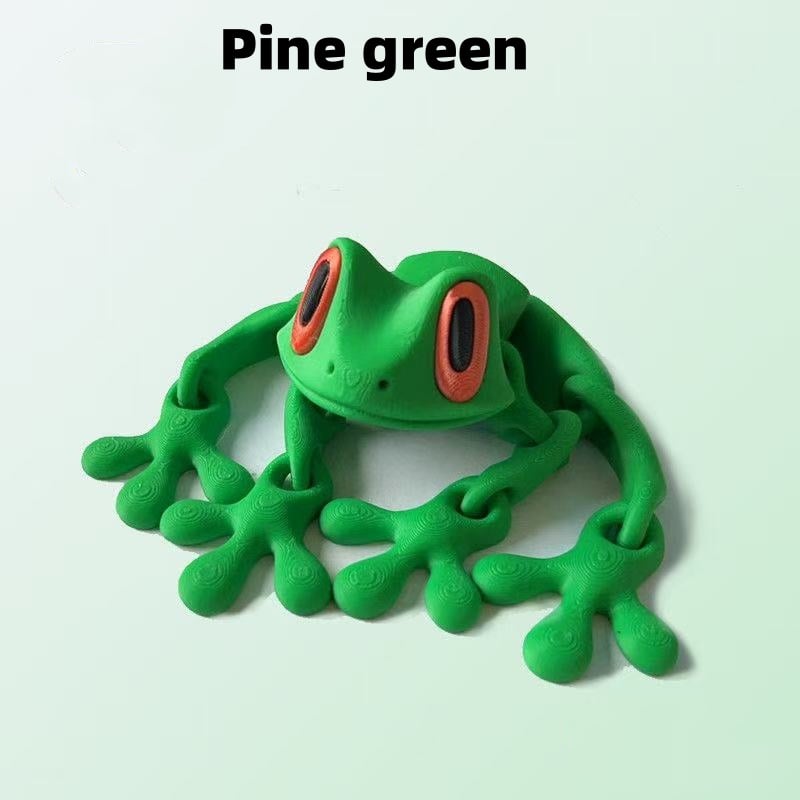 (🌲Early Christmas Sale - 49% OFF) 3D Printed Magnet Frog Toy 🐸