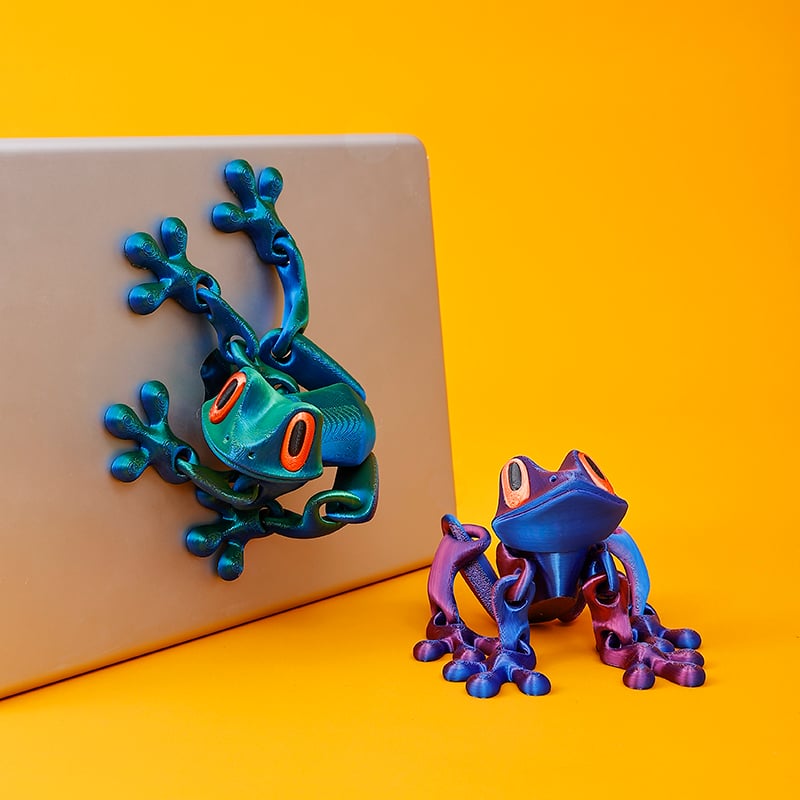 (🌲Early Christmas Sale - 49% OFF) 3D Printed Magnet Frog Toy 🐸