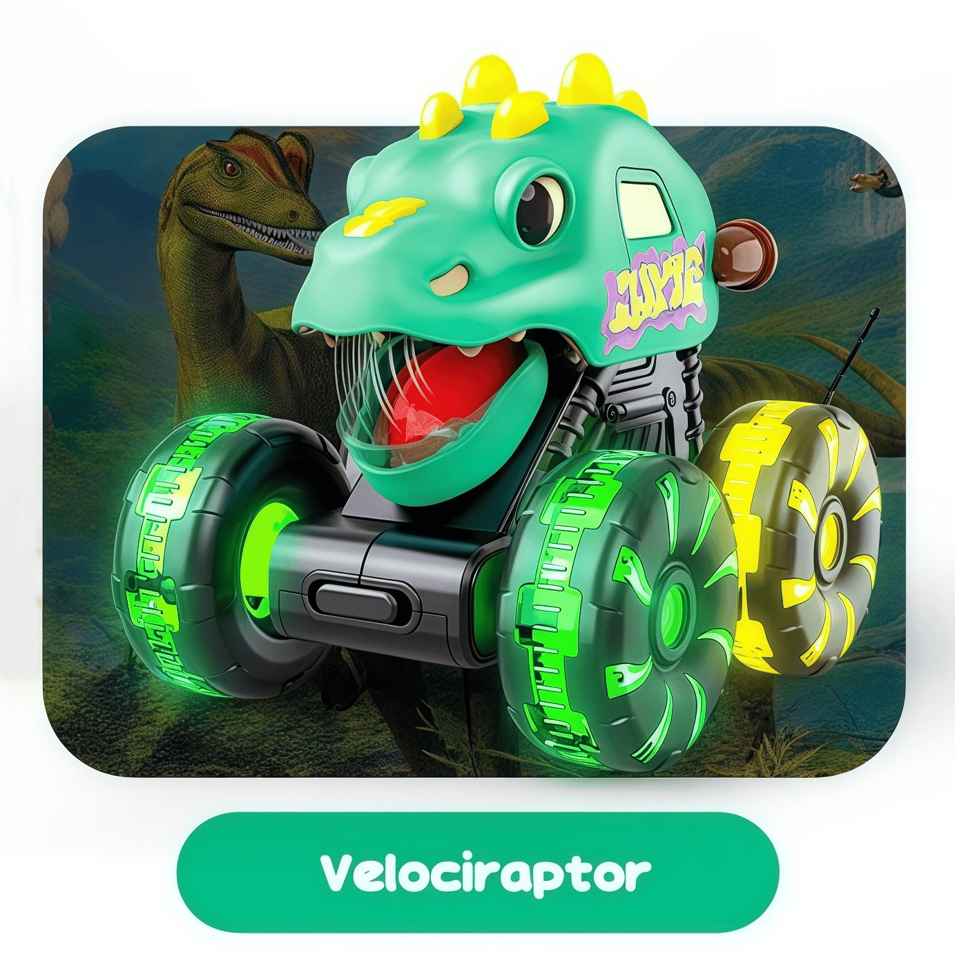 Press & Go Dino Truck Toy