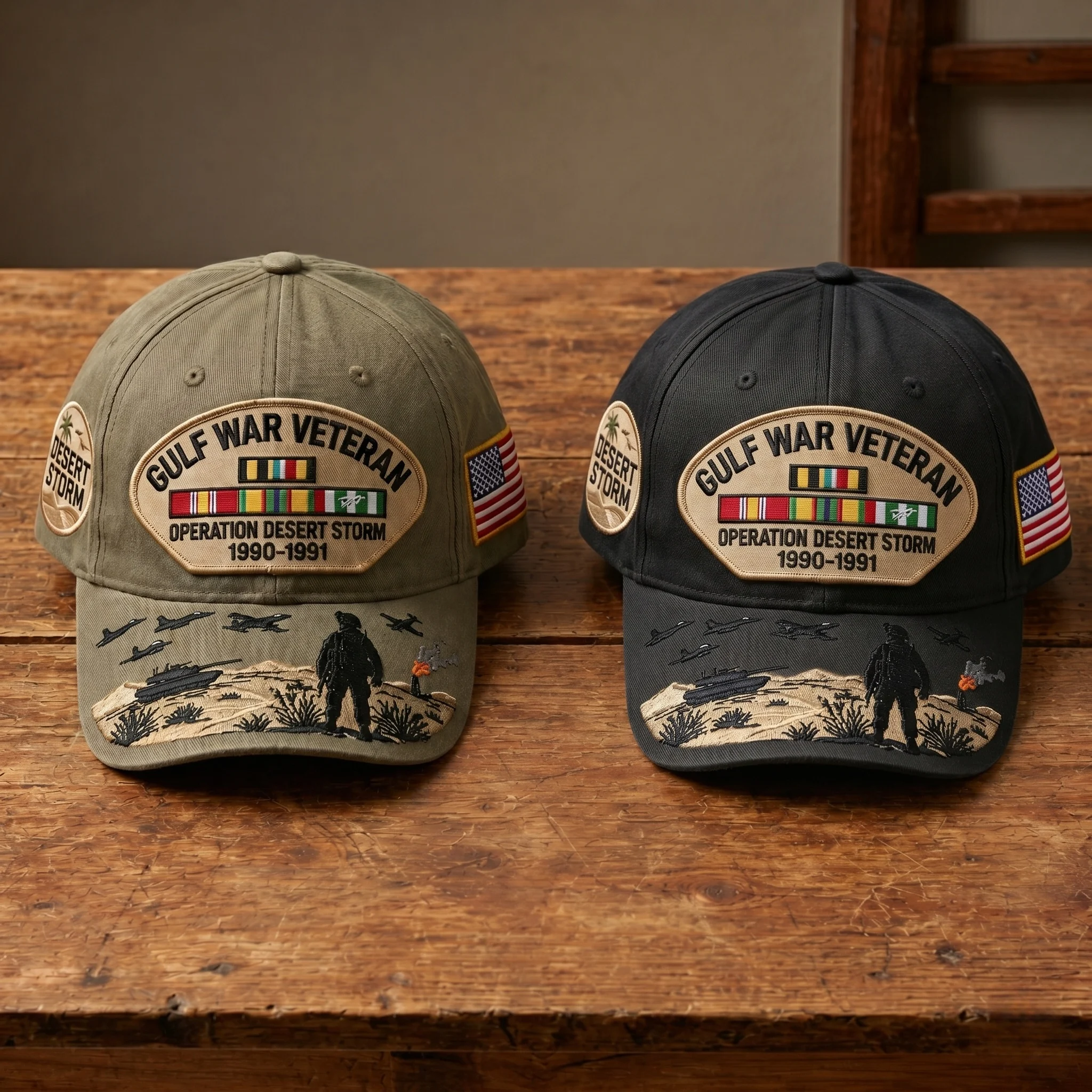 Last Day Promo: 49% OFF 🎖️ - Gulf War Veteran Tribute Cap